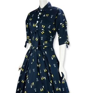 Vintage Marsha Young 1950's belted shirt dress! Mrs. Maisel!